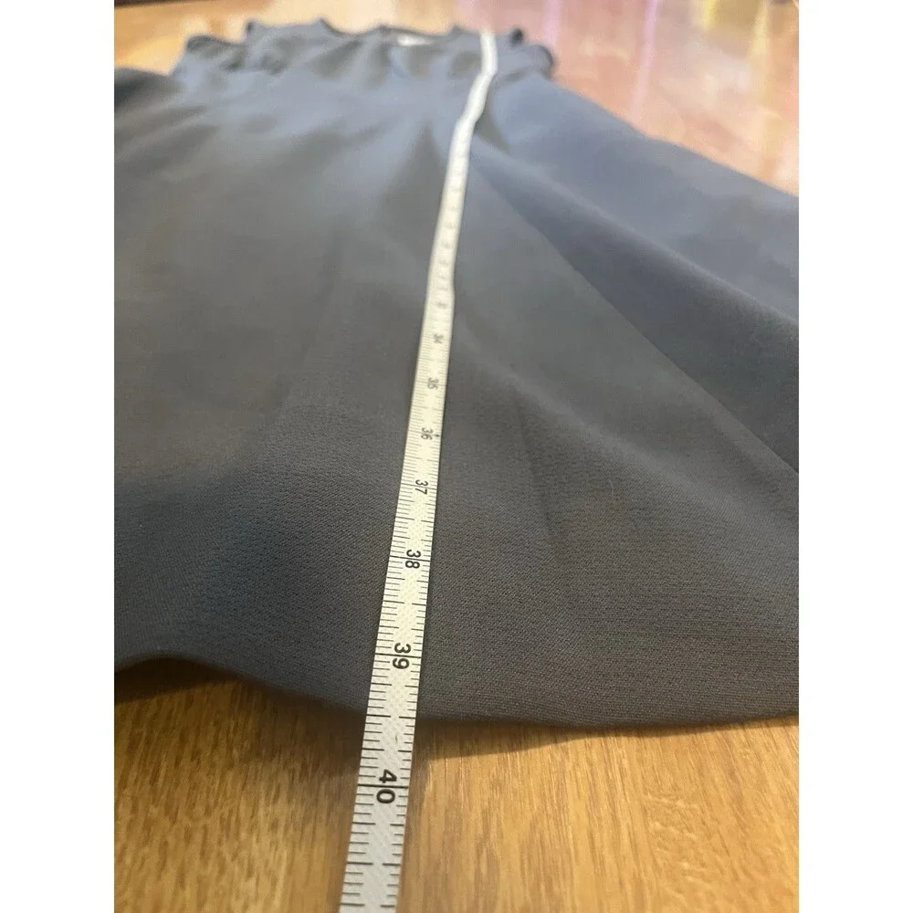 Kate Spade Gray Seamed Fit And Flare Sleeveless Dress Size 6